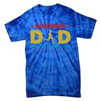 Running Dad Funny Marathon Runner FatherS Day Gift Tie-Dye T-Shirt