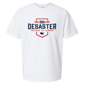 Ron DeSaster Failure To Launch Ron DeSantis For President 2024 Sueded Cloud Jersey T-Shirt