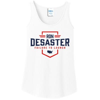 Ron DeSaster Failure To Launch Ron DeSantis For President 2024 Ladies Essential Tank