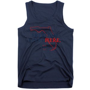 Ron DeSantis Freedom Lives Here Don't Tread On Florida 2022 Tank Top