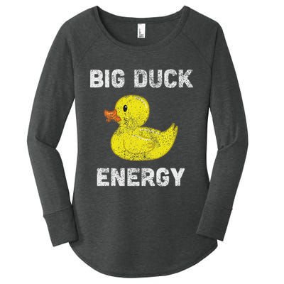 Rubber Ducky, Funny Meme, Big Duck Energy Women's Perfect Tri Tunic Long Sleeve Shirt