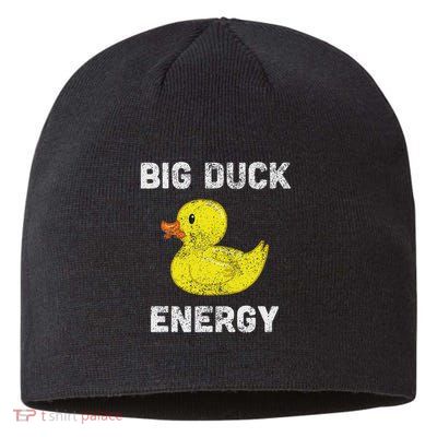 Rubber Ducky, Funny Meme, Big Duck Energy Sustainable Beanie