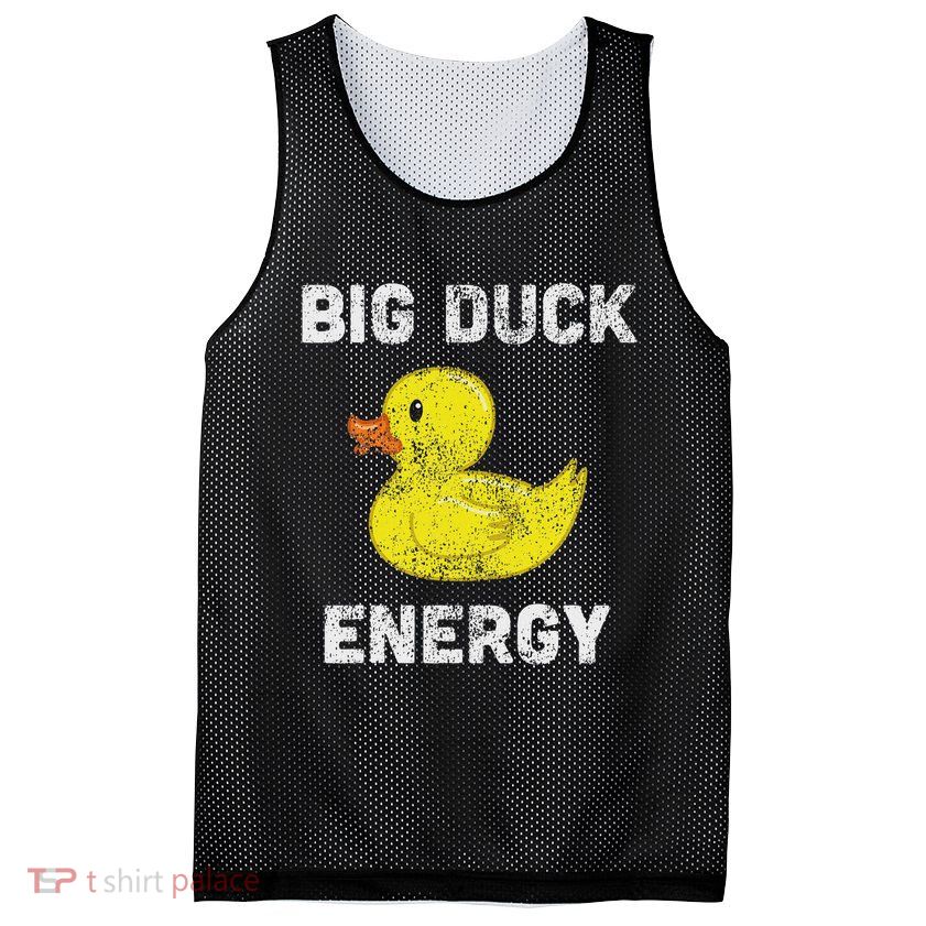 Rubber Ducky, Funny Meme, Big Duck Energy Mesh Reversible Basketball Jersey Tank