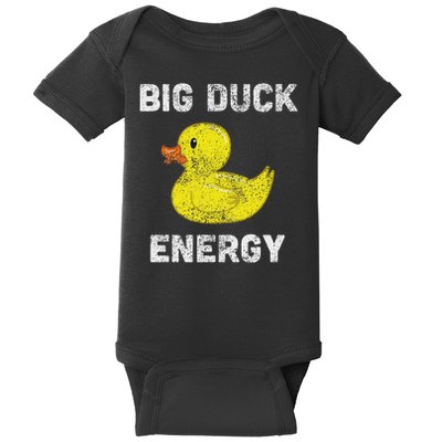 Rubber Ducky, Funny Meme, Big Duck Energy Baby Bodysuit