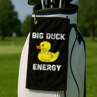 Rubber Ducky, Funny Meme, Big Duck Energy Golf Towel