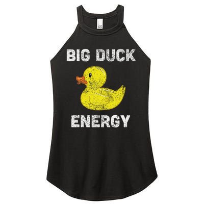 Rubber Ducky, Funny Meme, Big Duck Energy Women's Perfect Tri Rocker Tank