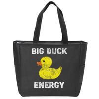 Rubber Ducky, Funny Meme, Big Duck Energy Zip Tote Bag