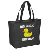 Rubber Ducky, Funny Meme, Big Duck Energy Zip Tote Bag