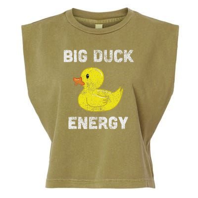 Rubber Ducky, Funny Meme, Big Duck Energy Garment-Dyed Women's Muscle Tee