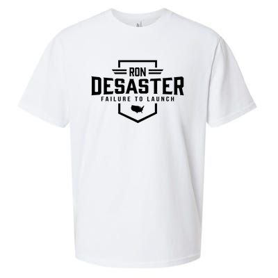 Ron DeSaster Failure To Launch Ron DeSantis For President 2024 Sueded Cloud Jersey T-Shirt