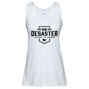 Ron DeSaster Failure To Launch Ron DeSantis For President 2024 Ladies Essential Flowy Tank