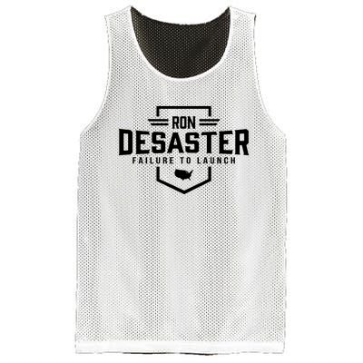 Ron DeSaster Failure To Launch Ron DeSantis For President 2024 Mesh Reversible Basketball Jersey Tank