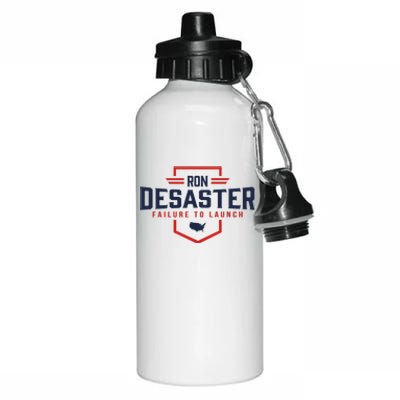 Ron DeSaster Failure To Launch Ron DeSantis For President 2024 Aluminum Water Bottle