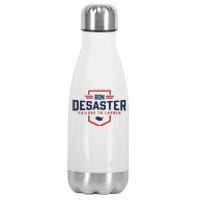 Ron DeSaster Failure To Launch Ron DeSantis For President 2024 Stainless Steel Insulated Water Bottle