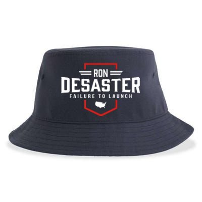 Ron DeSaster Failure To Launch Ron DeSantis For President 2024 Sustainable Bucket Hat