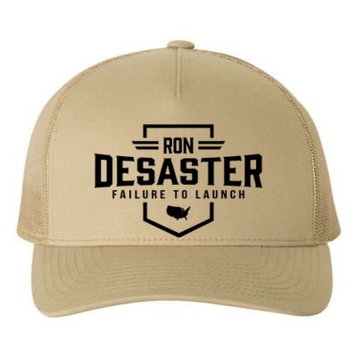 Ron DeSaster Failure To Launch Ron DeSantis For President 2024 Yupoong Adult 5-Panel Trucker Hat