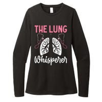 Rt Doctor Funny Respiratory Therapist The Lung Whisperer Womens CVC Long Sleeve Shirt