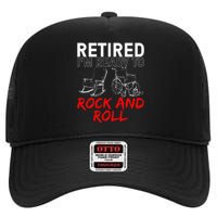 Retirement Design For Retired Women Retirement High Crown Mesh Back Trucker Hat