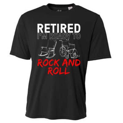 Retirement Design For Retired Women Retirement Cooling Performance Crew T-Shirt