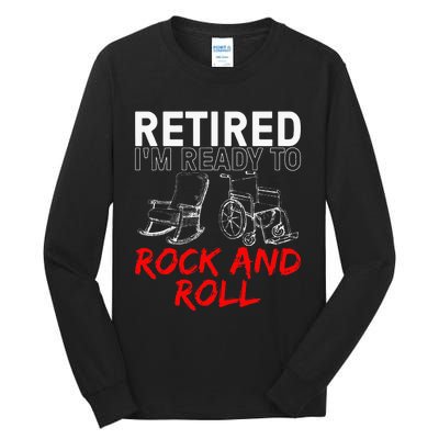 Retirement Design For Retired Women Retirement Tall Long Sleeve T-Shirt