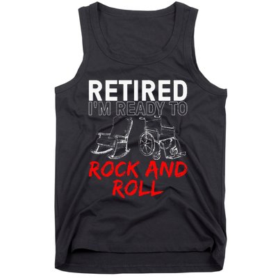 Retirement Design For Retired Women Retirement Tank Top