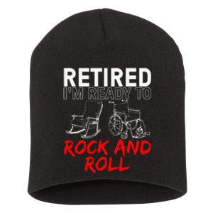 Retirement Design For Retired Women Retirement Short Acrylic Beanie