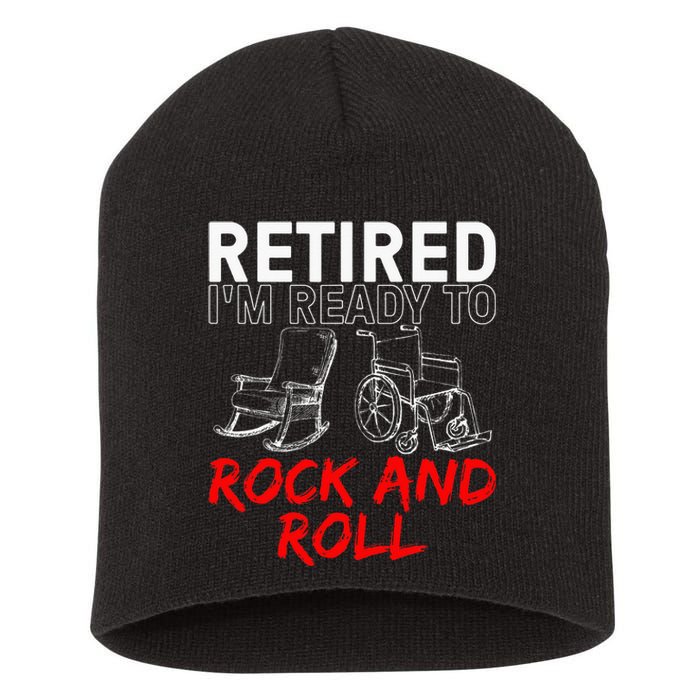 Retirement Design For Retired Women Retirement Short Acrylic Beanie