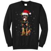 Rottweiler Dog Family Matching Santa Rottweiler Christmas Sweatshirt