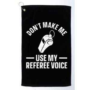 Referee Design For Reffing Ref Sport Referee Platinum Collection Golf Towel