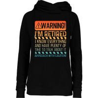 Retirement Design For Women Retiree Retired Womens Funnel Neck Pullover Hood