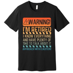 Retirement Design For Women Retiree Retired Premium T-Shirt