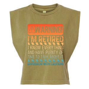 Retirement Design For Women Retiree Retired Garment-Dyed Women's Muscle Tee