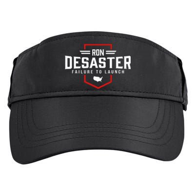 Ron DeSaster Failure To Launch Ron DeSantis 2024 Funny Meme Adult Drive Performance Visor