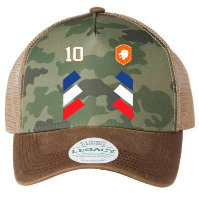 Retro10 Dutch Football Netherlands Soccer Netherlands Flag Legacy Tie Dye Trucker Hat