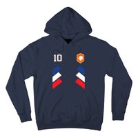 Retro10 Dutch Football Netherlands Soccer Netherlands Flag Hoodie