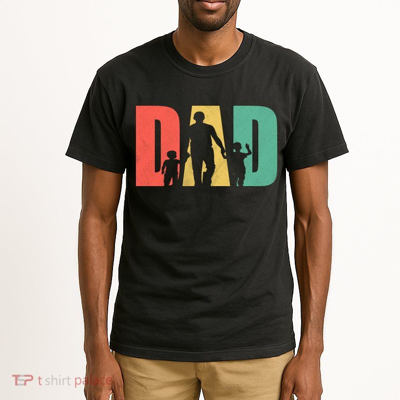 Retro Dad Fathers Day Gift Tall T-Shirt