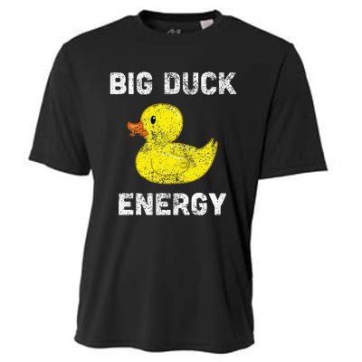 Rubber Ducky Funny Meme Big Duck Energy Cooling Performance Crew T-Shirt