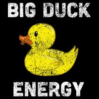 Rubber Ducky Funny Meme Big Duck Energy Sustainable Bucket Hat