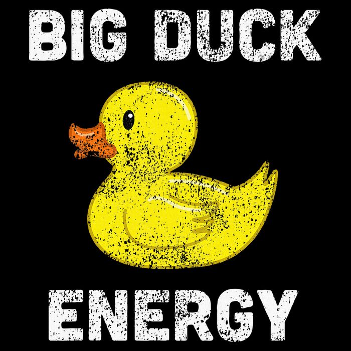 Rubber Ducky Funny Meme Big Duck Energy Sustainable Bucket Hat