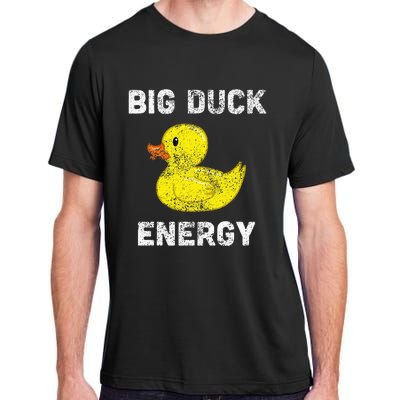 Rubber Ducky Funny Meme Big Duck Energy Adult ChromaSoft Performance T-Shirt