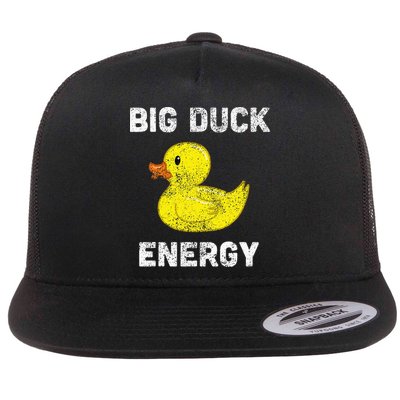 Rubber Ducky Funny Meme Big Duck Energy Flat Bill Trucker Hat