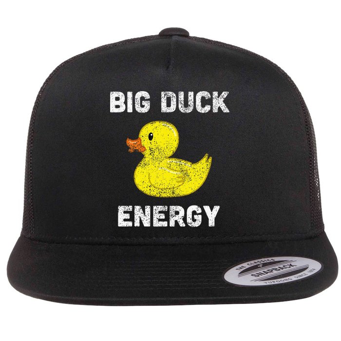 Rubber Ducky Funny Meme Big Duck Energy Flatbill Hat