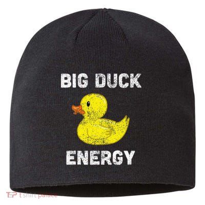 Rubber Ducky Funny Meme Big Duck Energy Sustainable Beanie