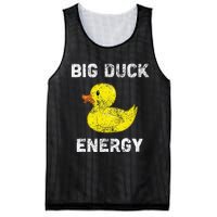 Rubber Ducky Funny Meme Big Duck Energy Mesh Reversible Basketball Jersey Tank