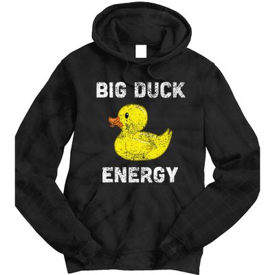 Rubber Ducky Funny Meme Big Duck Energy Tie Dye Hoodie