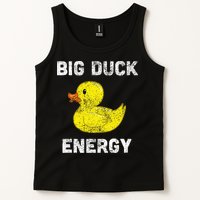 Rubber Ducky Funny Meme Big Duck Energy Tank Top