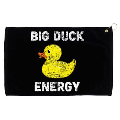 Rubber Ducky Funny Meme Big Duck Energy Grommeted Golf Towel