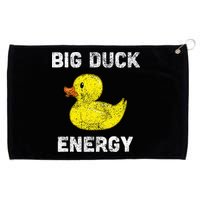 Rubber Ducky Funny Meme Big Duck Energy Grommeted Golf Towel