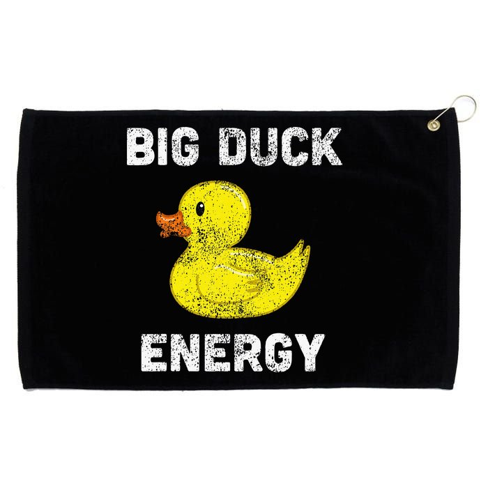 Rubber Ducky Funny Meme Big Duck Energy Grommeted Golf Towel