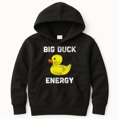 Rubber Ducky Funny Meme Big Duck Energy Kids Hoodie